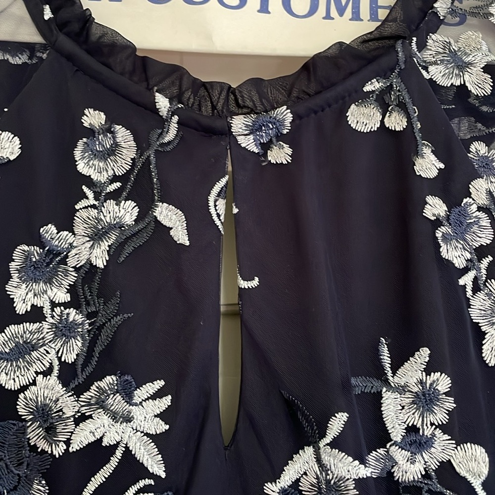 Kenzie Dresses - Navy Cocktail Dress - Picture 4 of 10
